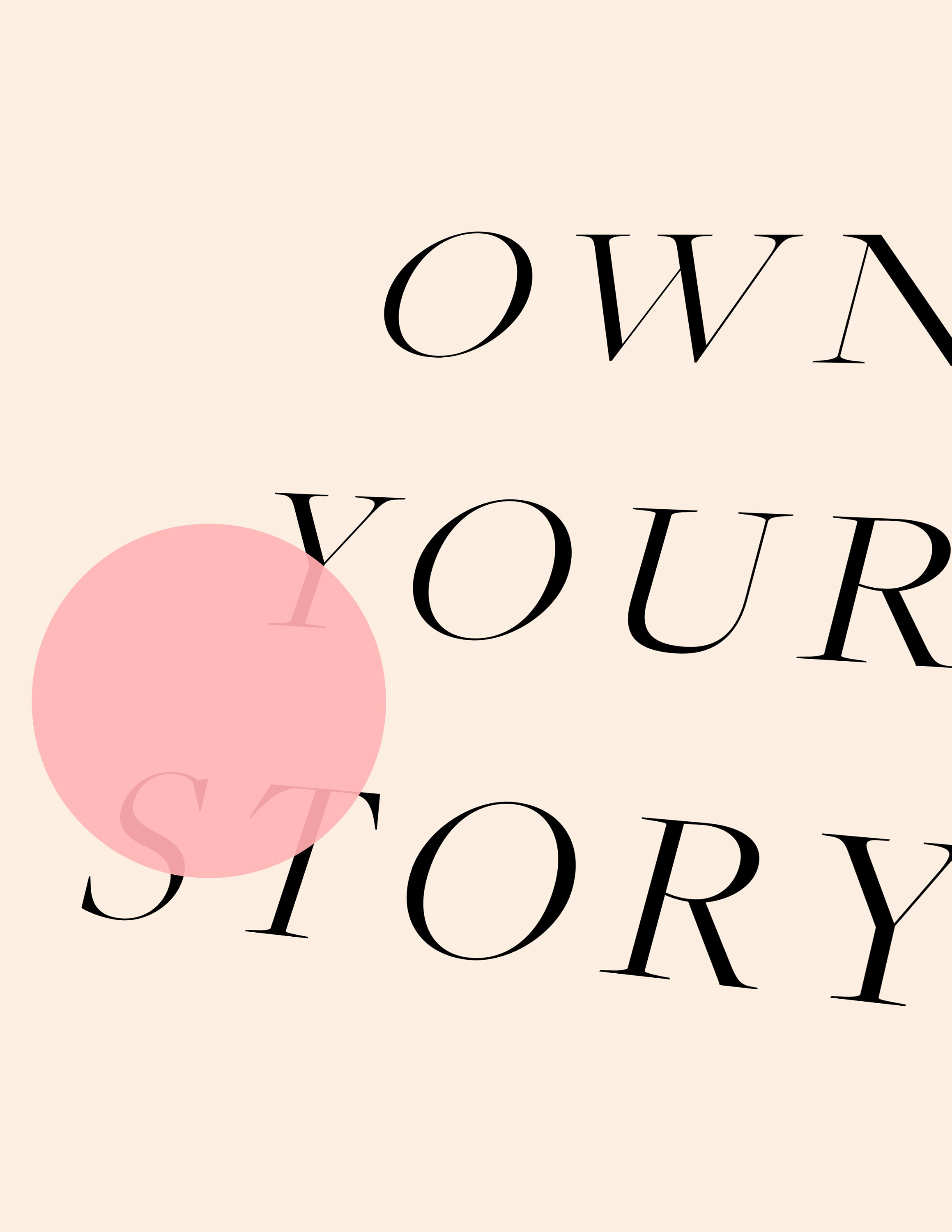 make your own story make your own story