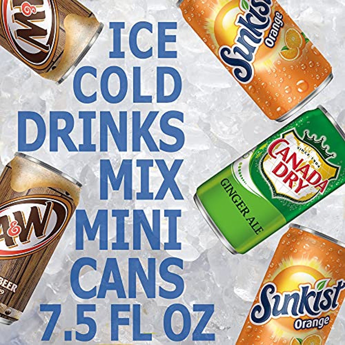 Bundle of Variety Soda Drinks 12 Pack of 7.5 Fluid Ounce Etsy
