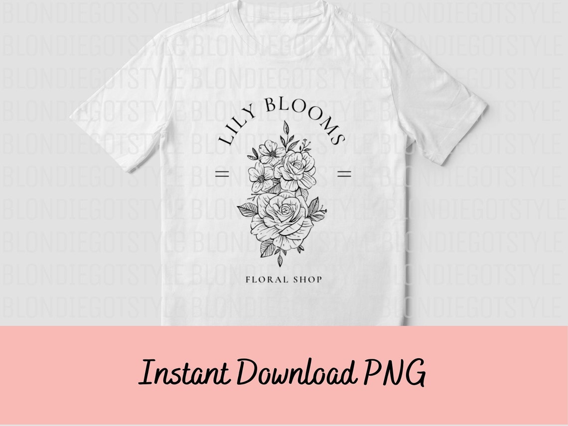 It Ends With Us PNG, Lily Blooms Flower PNG, Lily Booms Floral Shop PNG