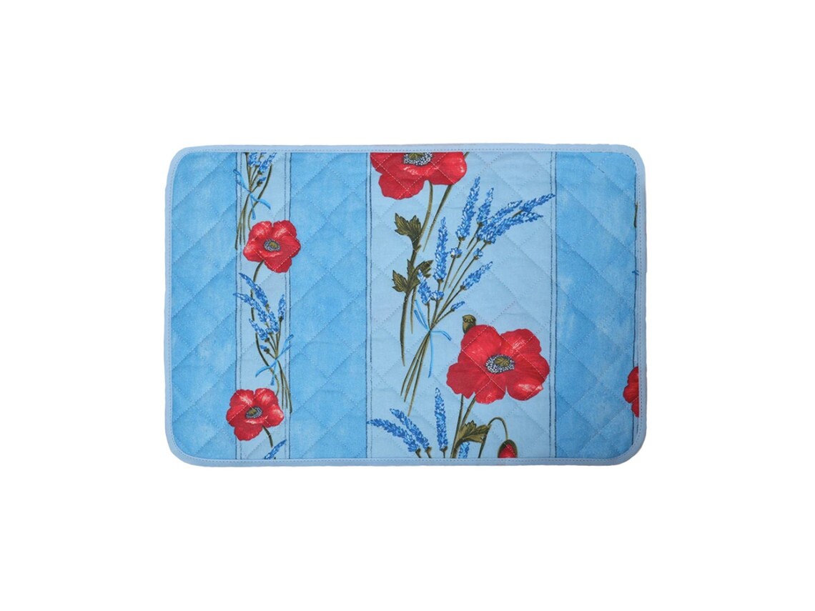 Coated Quilted Wipeable French Placemats Set of 6 Placemats Etsy