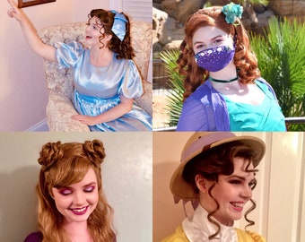 Custom Theatrical & Fantasy Wig (made to order) Broadway and Disney Cosplay Inspo