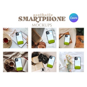 Canva Template - Sublimations iPhone Case Mockups