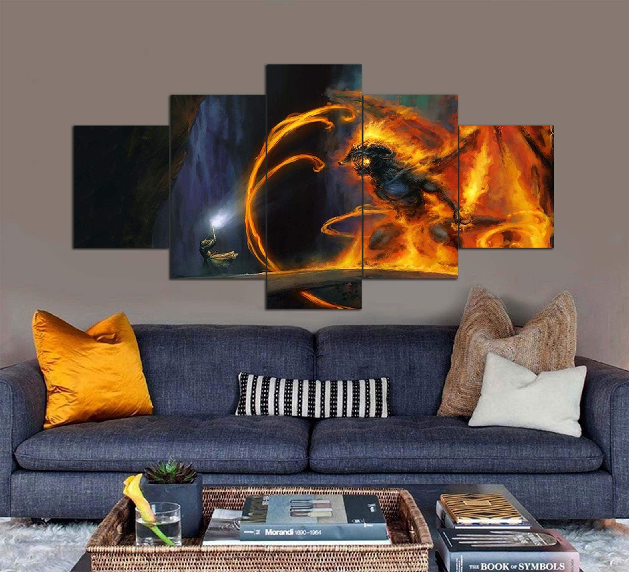 Stadion erts Sinds LOTR Canvas LOTR Wall Decor Lord of the Rings Canvas 5 - Etsy