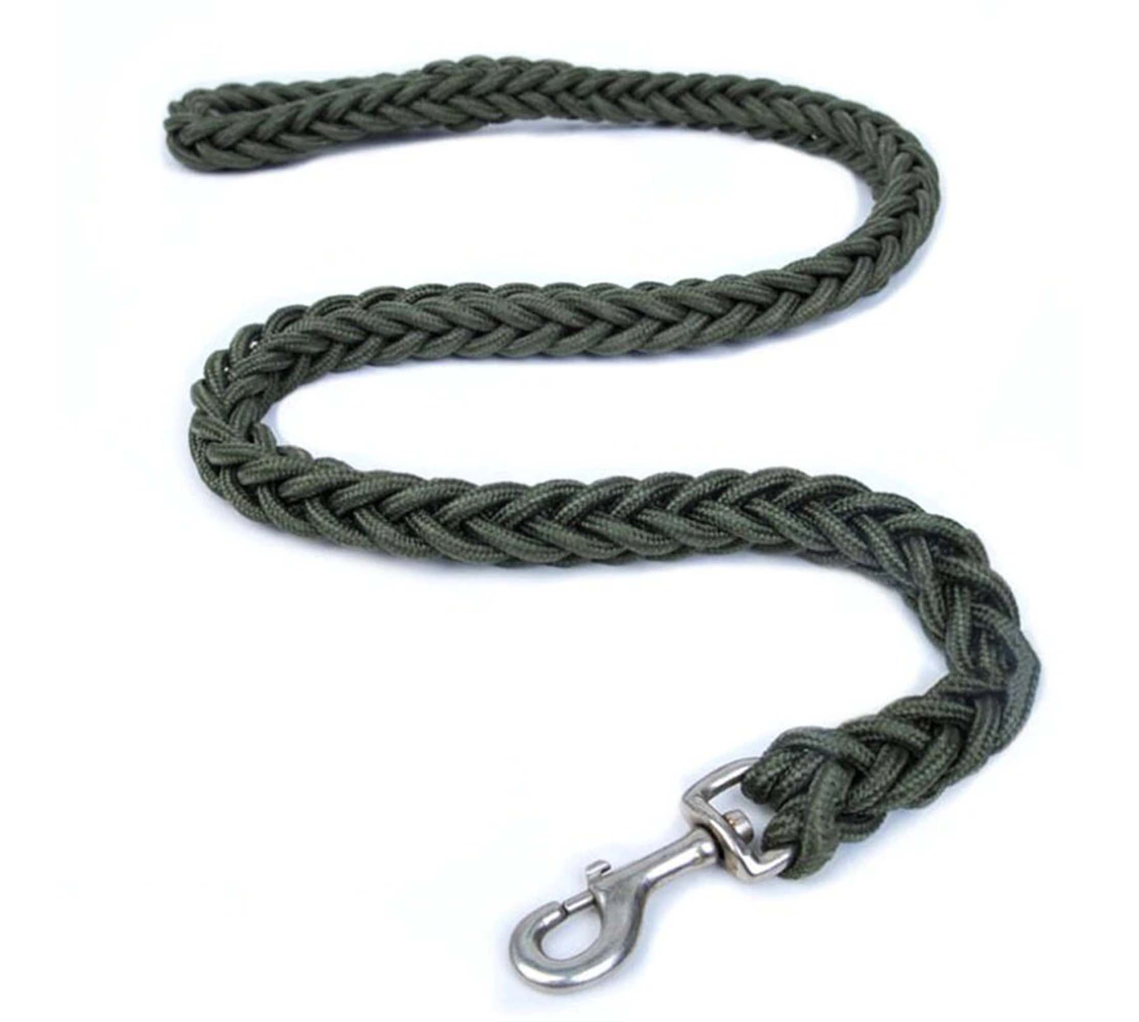 Braided Nylon Rope Dog Leash Nylon Dog Harness Leash For Etsy