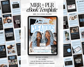 YouTube MRR/PLR eBook Template, Done for You eBook, Digital Products to Sell, White Label Ebook, Resell Ebook