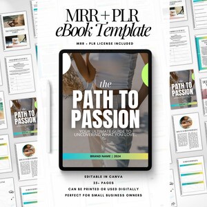 Resell Digital Product MRR PLR eBook Template, Done for You eBook, Digital Products to Sell, White Label Ebook