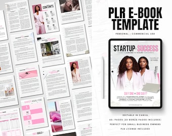 PLR eBook Template, Done for Your eBook, PLR Workbook Template, dfy resell Ebook, White Label Ebook