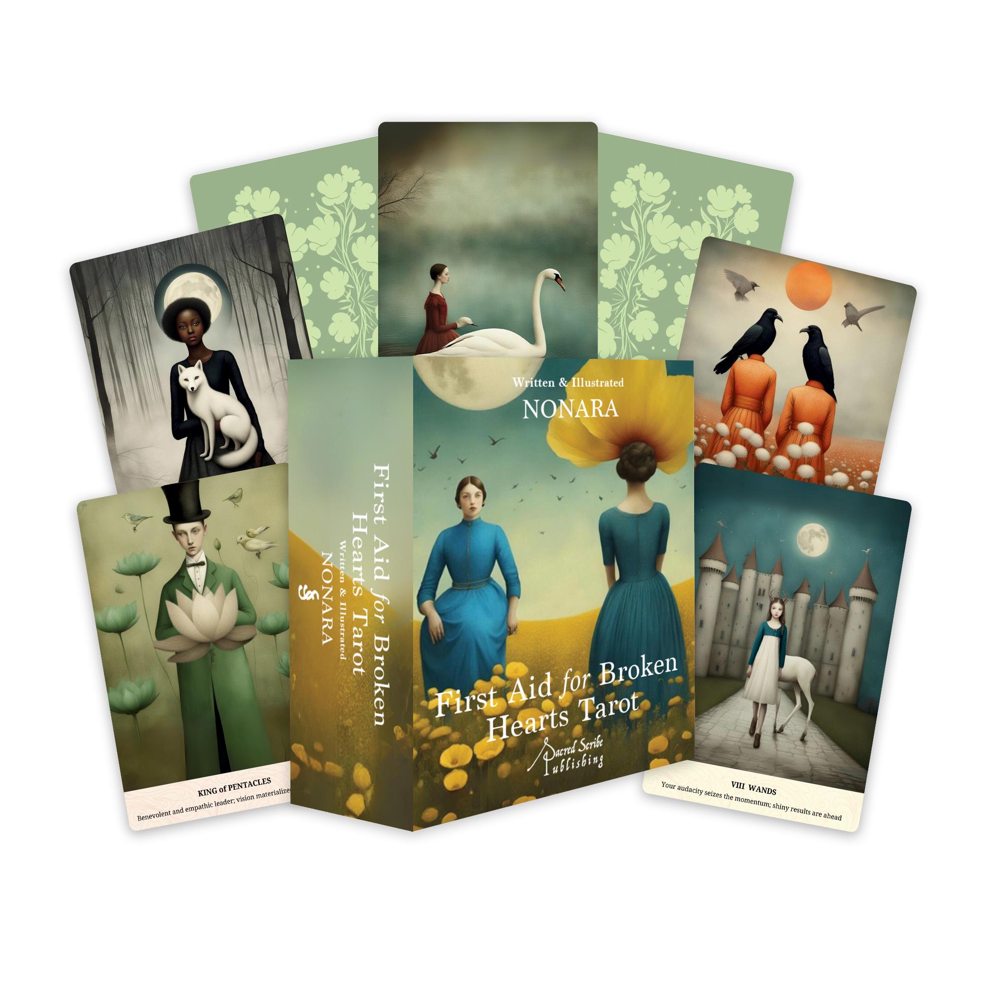 First Aid for Broken Hearts Tarot Deck: 78 Cards + Guidebook - Etsy