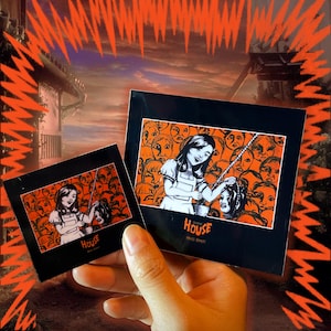House Hausu (1977) Junji Ito Style Waterproof Vinyl Decal Sticker