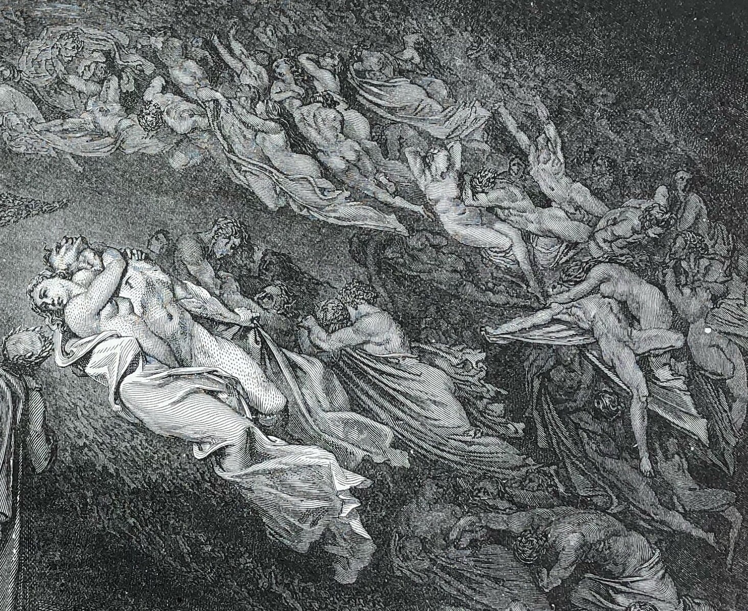 1860s Dante's Inferno Original Book Page Engraving by - Etsy