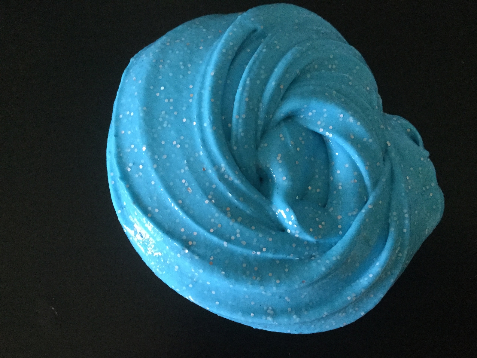 Elsas Frozen Slime. 4oz Blue Fluffy Slime Etsy