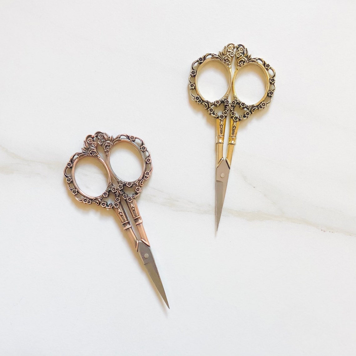 Vintage Style Embroidery Scissors Etsy