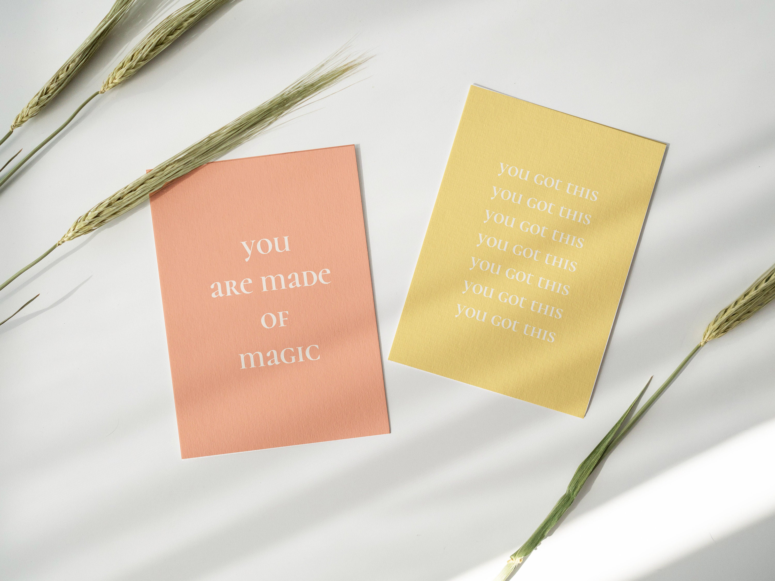 set of 4 quotes printable positive quotes etsy