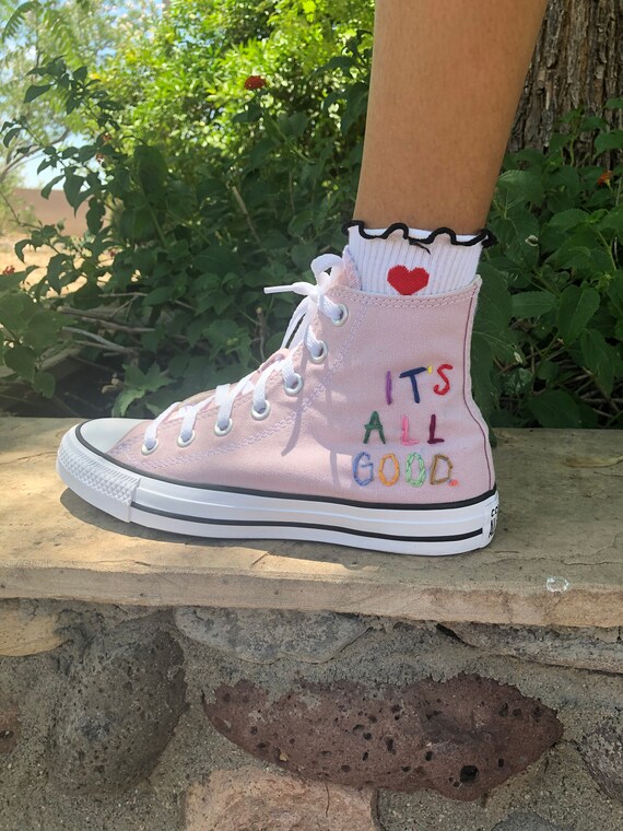 new embroidered converse