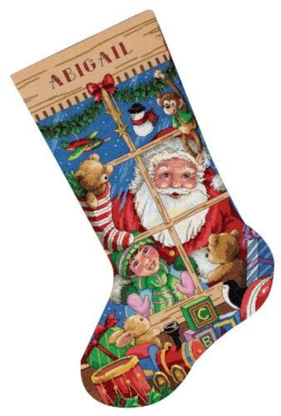 Dimensions Counted Cross Stitch Kit Cute Carolers Stocking