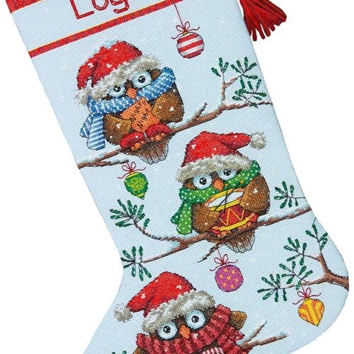 Cute Carolers Counted Cross Stitch Stocking Kit by Dimensions Etsy