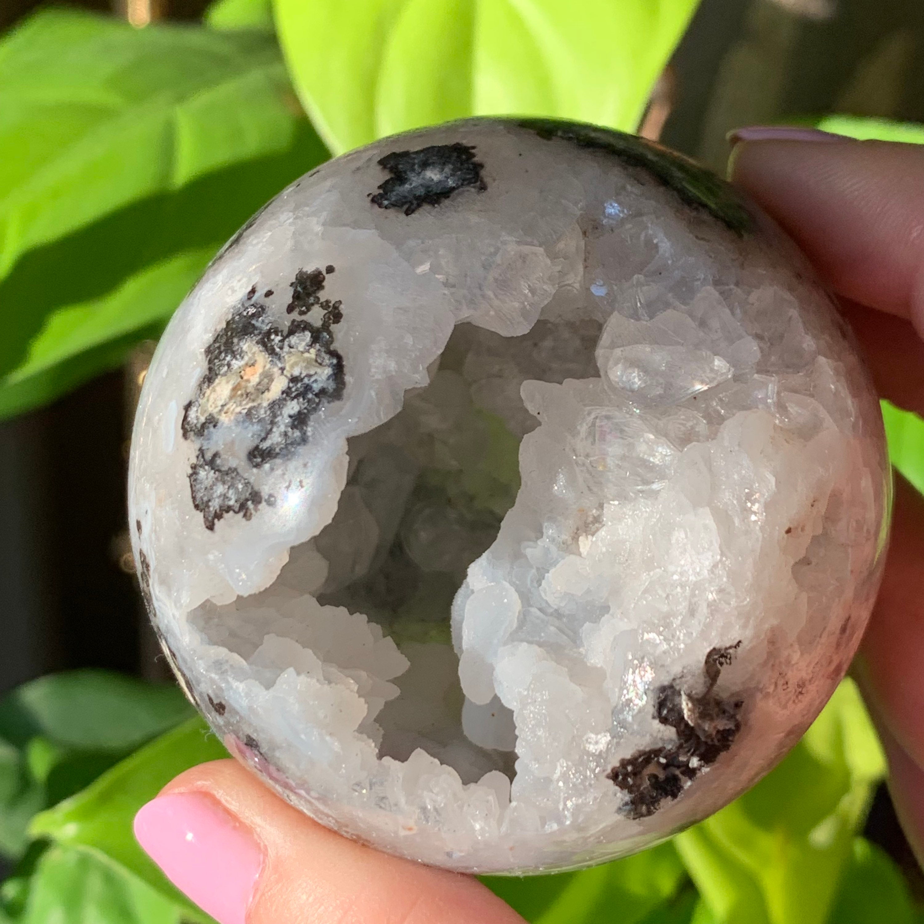 Chalcedony Druzy Sphere Chalcedony Druzy Sphere