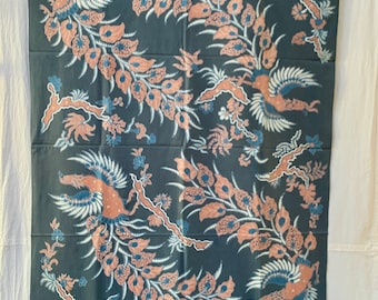 Bird of paradise batik tulis hip wrapper