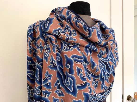 Silk Batic Printed Scarves