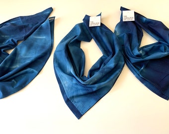 Colorant indigo Bandana shibori sur coton