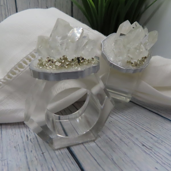 Crystal Napkin Rings - Etsy