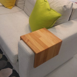 Zinea Mobile Armlehne - Sofa Tisch mit Staufach für