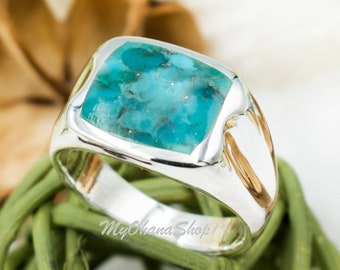 Vintage Sterling Silver Blue Stone Ring With Rope Twist Bezel 