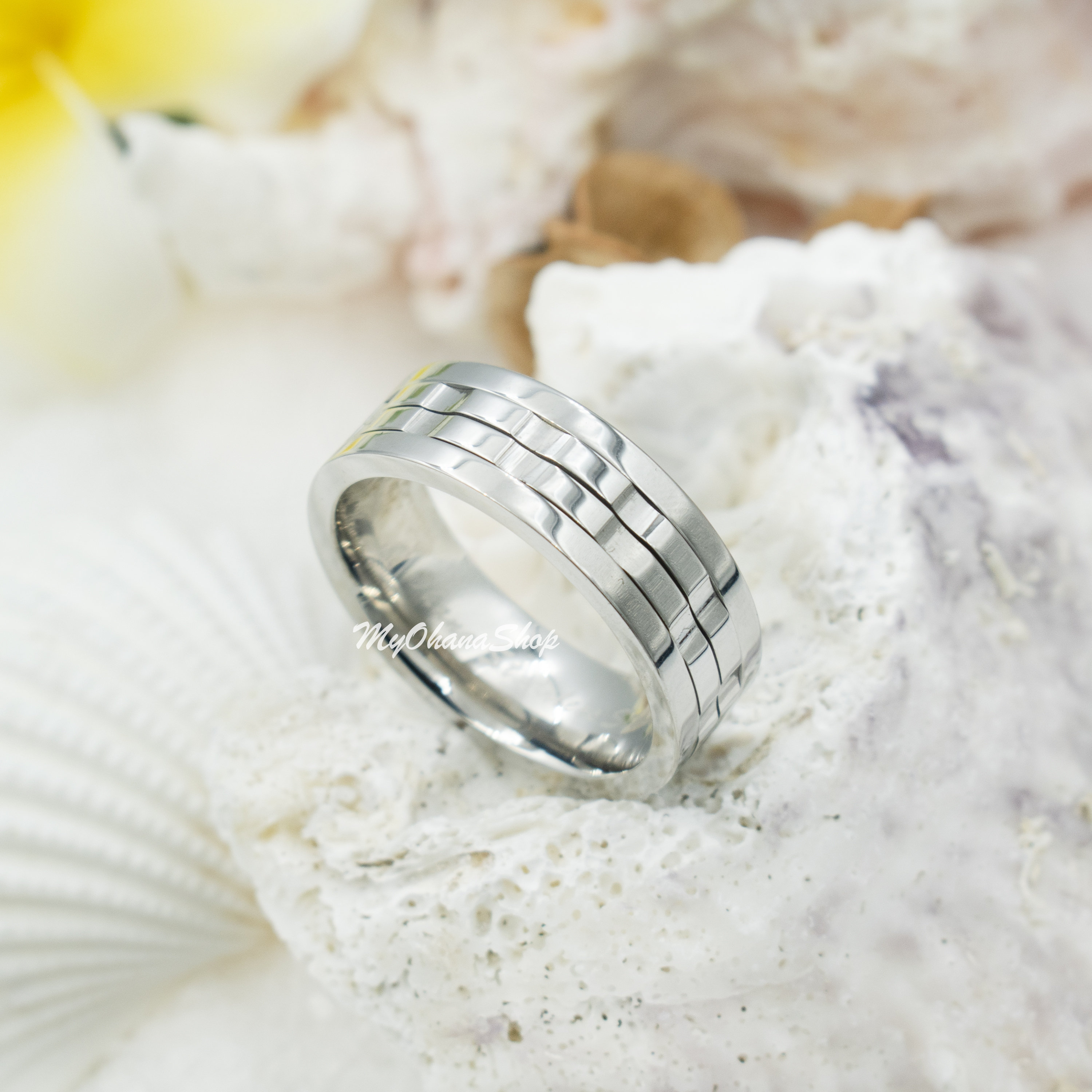 Anillo Oro Rosa SOPIFY Anillo De Amor Propio Rosa Irregular, Todas