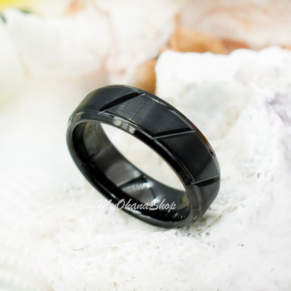 Etsy tungsten carbide best sale