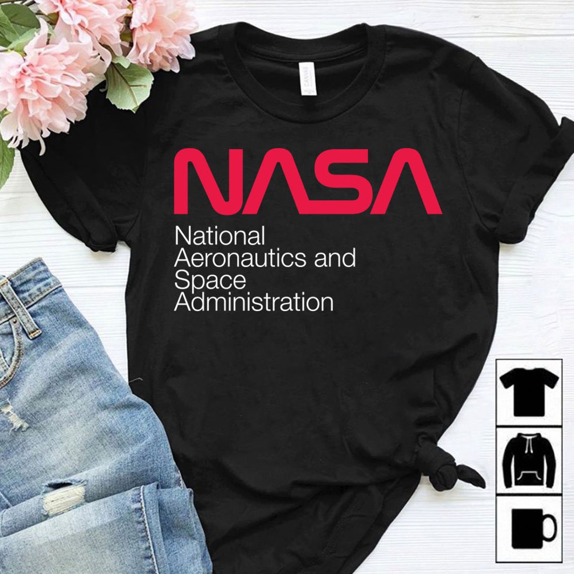 Nasa Shirt Nasa Gift Nasa Space Shirt Nasa Space Gift Nasa Etsy