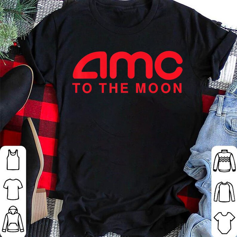 Amc Stock Shirt Amc Stock Gift Amc Shirt Amc Gift Amc To Etsy