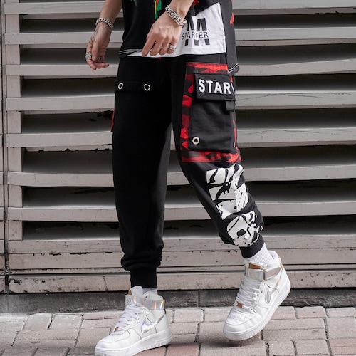 Japanese Streetwear Pants Men Harajuku Graphic Sweatpants - Etsy