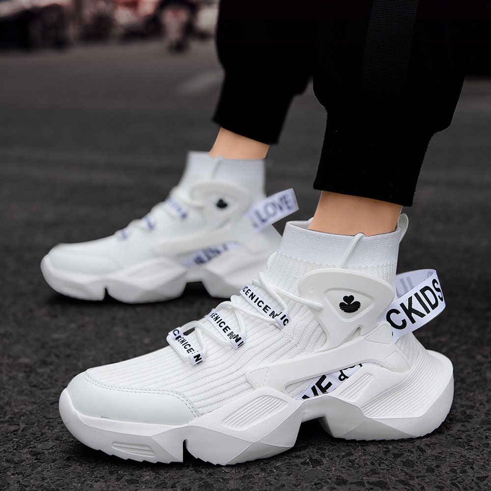 off white sock trainers