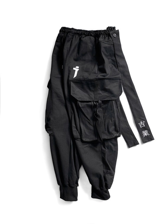 Cyberpunk Techwear Pantalones Hombre Harem Japonés Streetwear | Etsy México