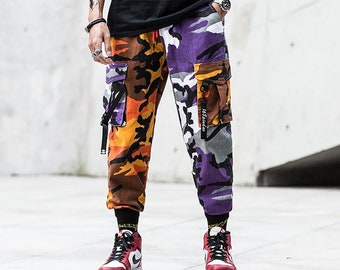 Streetwear Camouflage Joggers Urban 