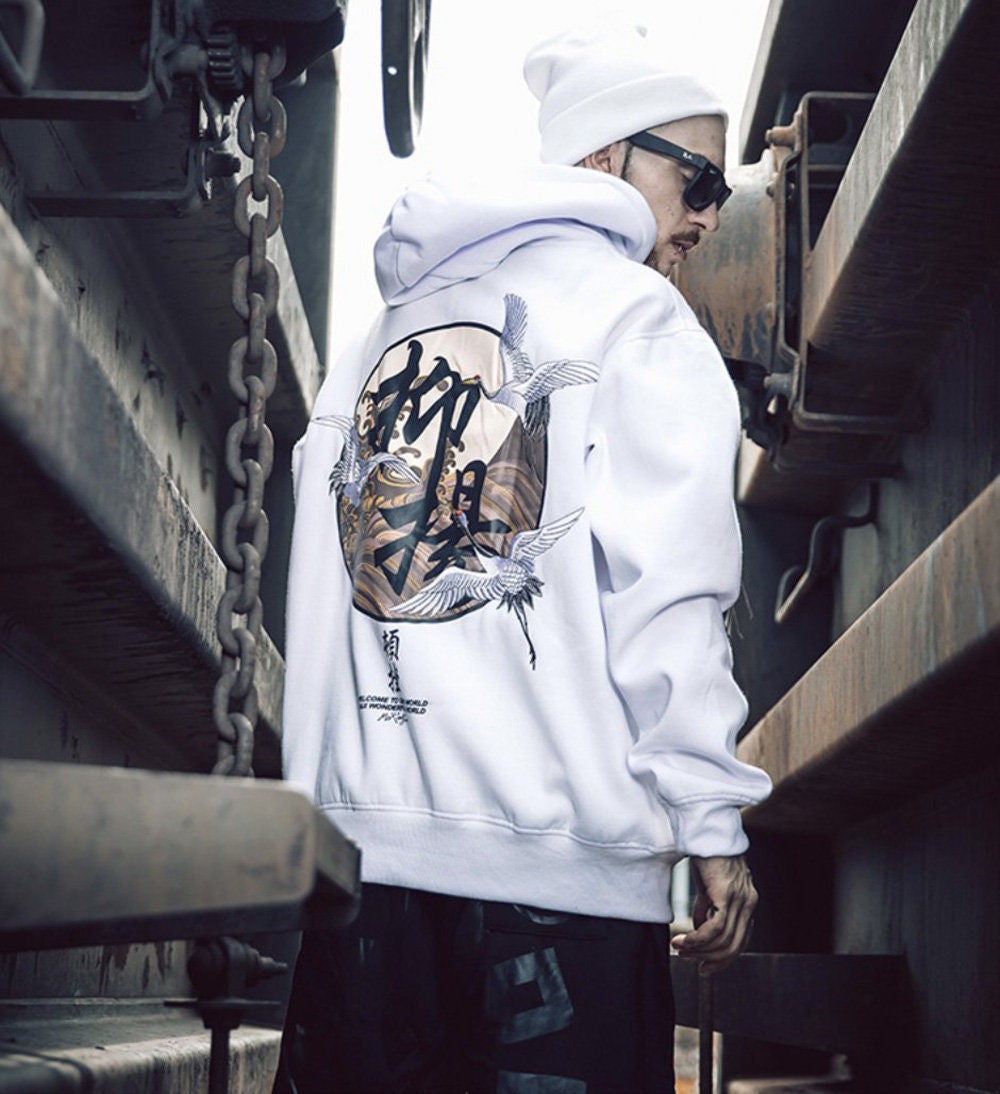 Buy > embroidered japanese hoodie > in stock