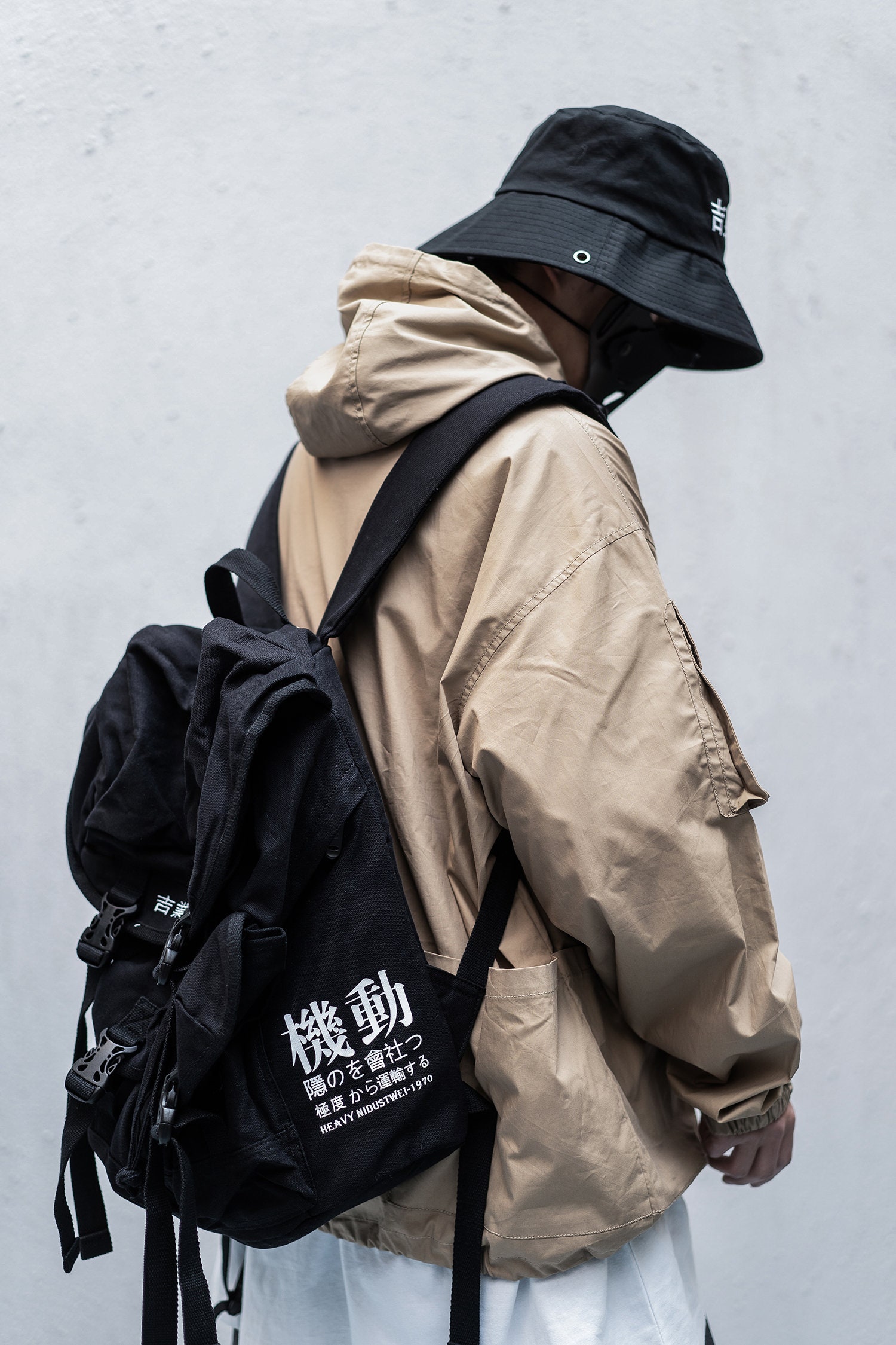 Lightweight Summer Jacket Men Japanese Streetwear Windbreaker | Etsy