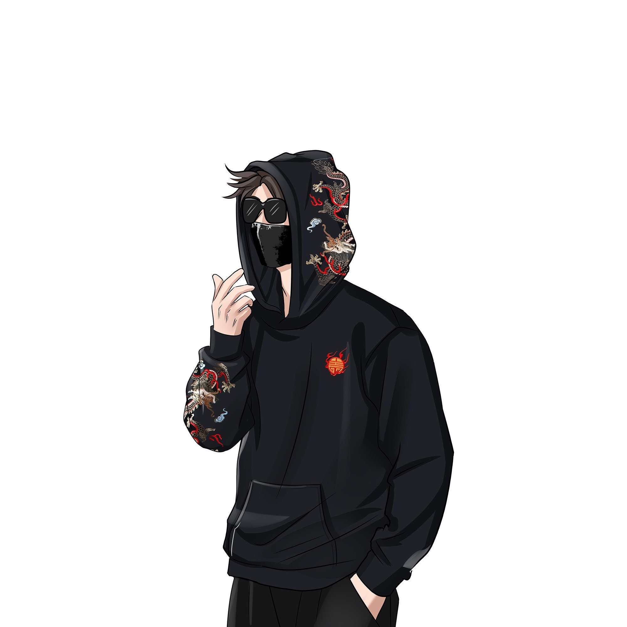 Mens Anime Hoodie - Etsy Mens Anime Hoodie - Etsy