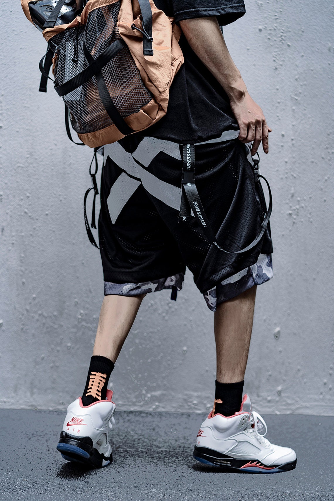 Streetwear basketball shorts reversible sports urban relaxed Etsy