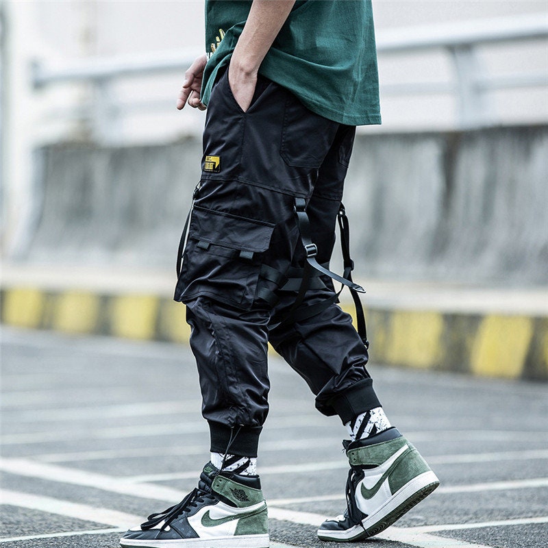 Cyberpunk Techwear Pants Men Streetwear Futuristic Clothing - Etsy