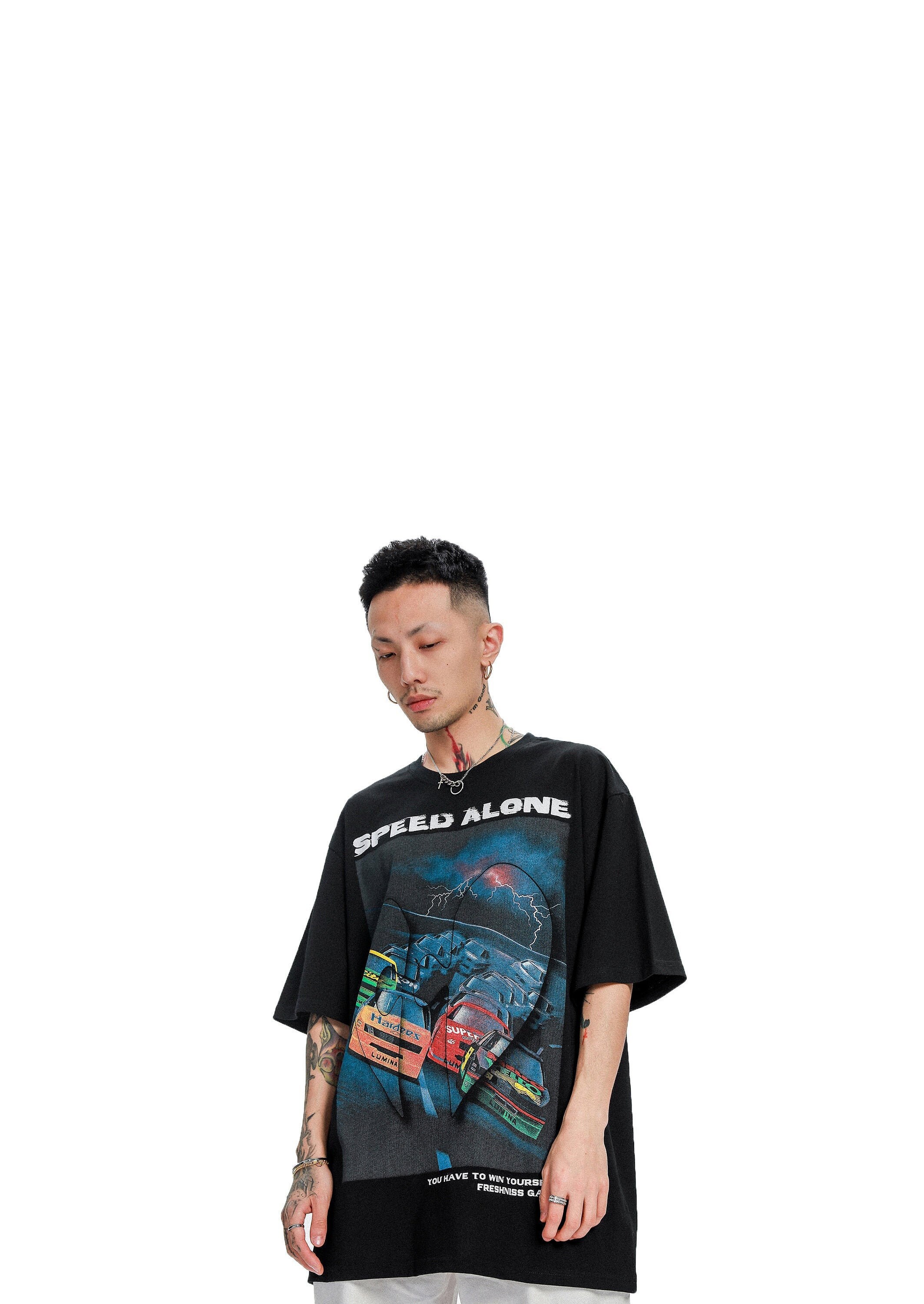 Streetwear Tshirt Urban Short Sleeves 