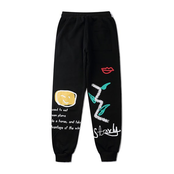 Streetwear Doodle Arts Pantaloni della tuta per uomo Urban | Etsy Italia