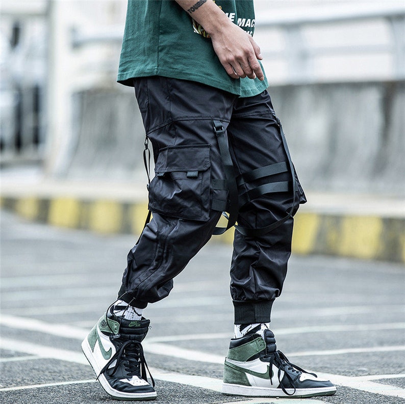 Cyberpunk Techwear Pants Men Streetwear Futuristic Clothing - Etsy