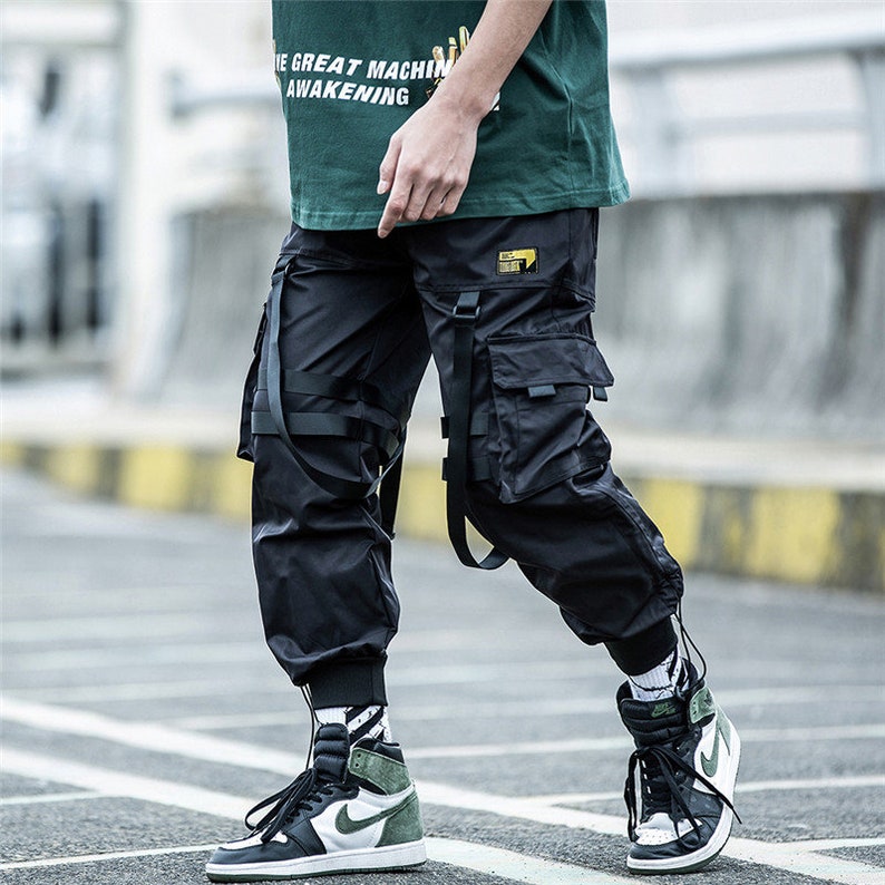 Cyberpunk Techwear Pants Men Streetwear Futuristic Clothing - Etsy Canada