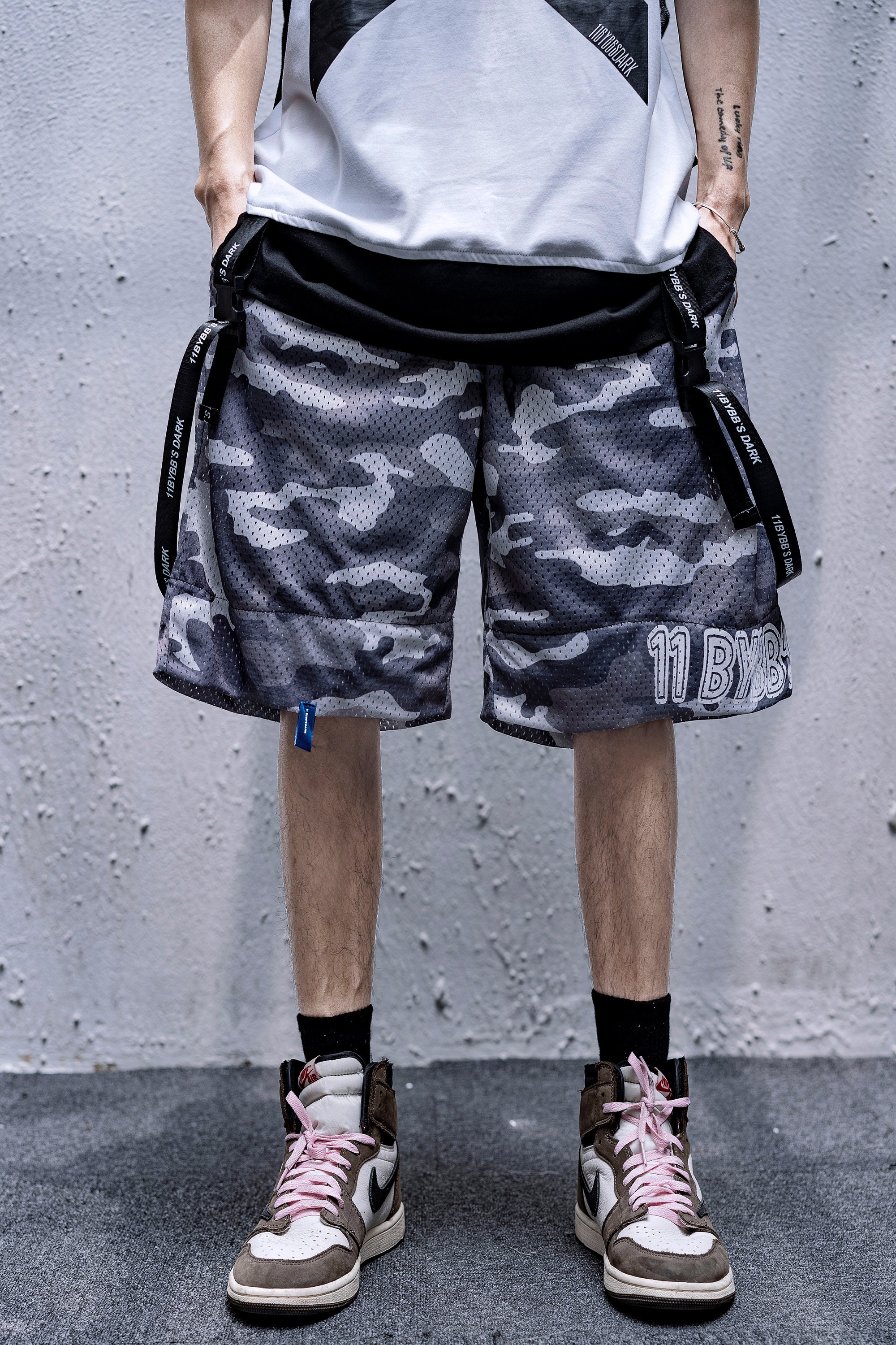 Lightweight Streetwear Basketball Pants Reversible Sports | Etsy