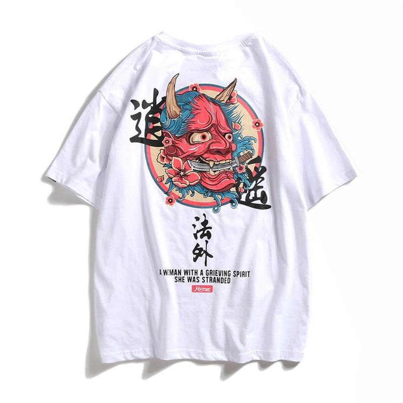 Japanese Streetwear Graphic T-shirts Harajuku Kanji Tee | Etsy Australia