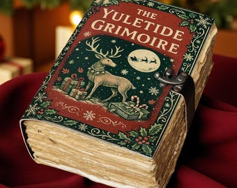 Yuletide Grimoire: rendierleren dagboek, Deckle Edge Book of Shadows
