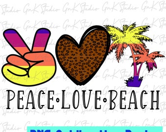 Free Free 139 Peace Love Beach Svg SVG PNG EPS DXF File