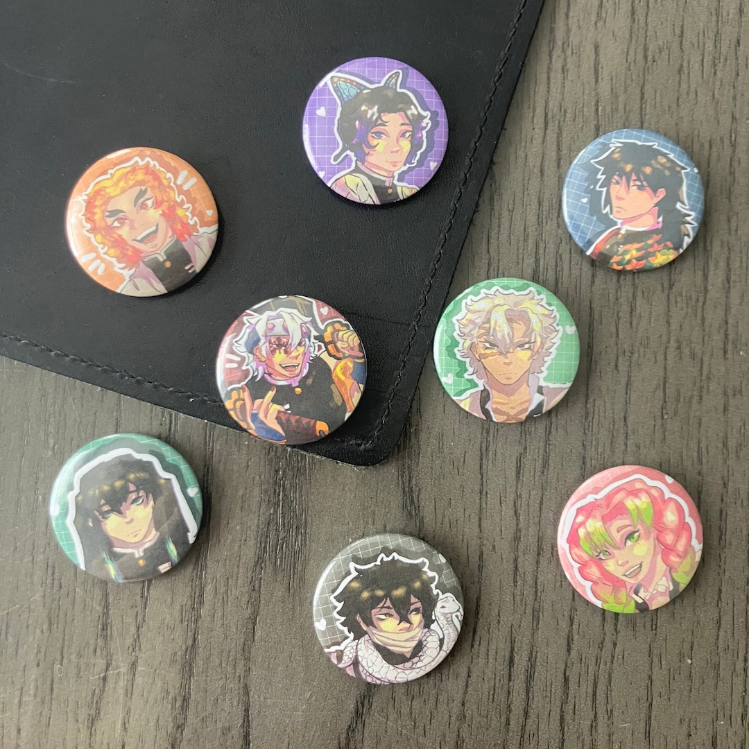 Haganezuka Pins and Buttons for Sale