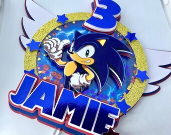 Decorations A Gateau Et Accessoires 7 5 Sonic Et Shadow Comestible Personnalise Cake Topper Decorations Figurines